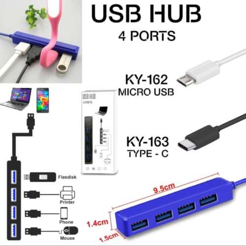 4 Port USB Hub Version 3.0