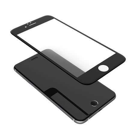 FULL COVER Glass Screen Protector for iPhone 6 White OR Black