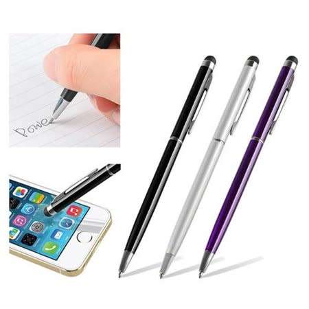 Ballpoint Pen with built-in Stylus Touch Pen for All Touchscreen Devices - 2 in 1 Stylus