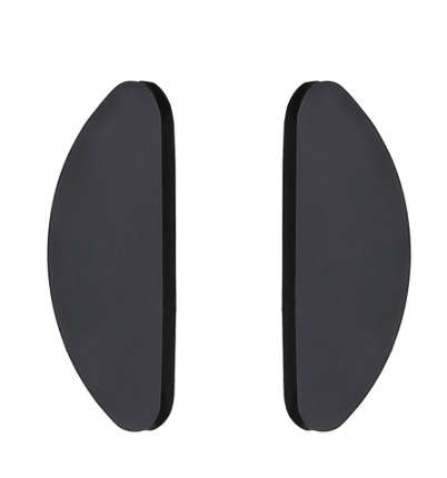 Charminer Soft Silicone Nose Pads for Eye Glasses Plastic Frame Anti Slip Pads 4 Pairs