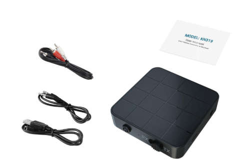 2in1 Bluetooth 5.0 Audio Transmitter & Receiver AUX RCA USB 3.5mm Jack Stereo Adapter