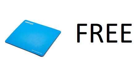 Wireless Optical Mouse with FREE MOUSEPAD