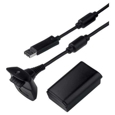 Xbox 360 Play & Charge Kit Black (Xbox360)