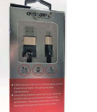 CIYOCORPS High Quality Nylon Braided USB Data Cable for Micro USB