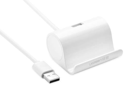 Ugreen 1.5m USB 2.0 Extension with Cradle - White