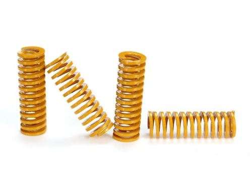 3D Printer Creality Ender CR10 Bed Level Springs Stiff Yellow 4x