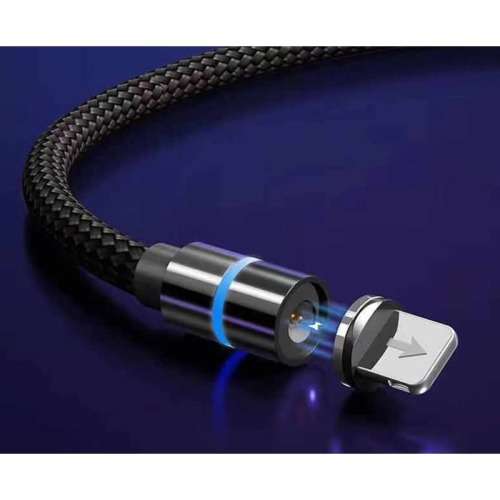 3 in 1 Magnetic USB Charge Cable - with light indicator