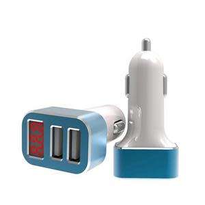 2 Port Car charger 3.4A with Lightning Cable