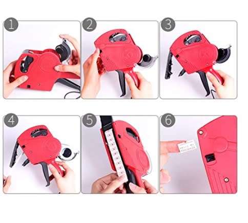 Price Labeller with Label Rolls