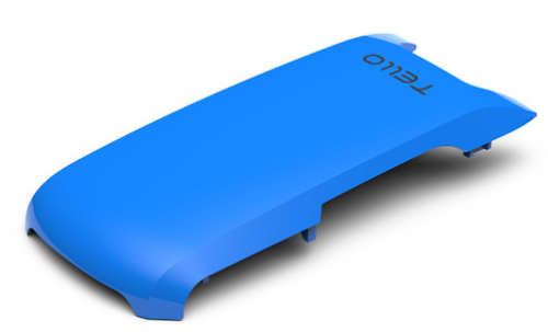 DJI Tello Blue Snap on Cover White Text "Tello"