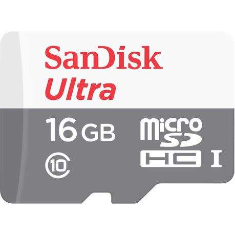 Sandisk Ultra 16GB Micro SD Class 10
