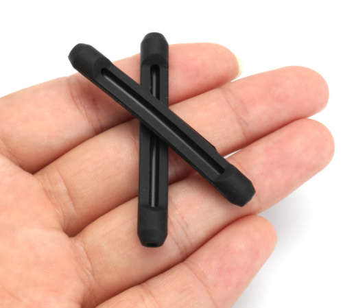 Comfortable Soft Silicone Anti-Slip Ear Grips for Glasses Eyeglasses Sunglasses - Black