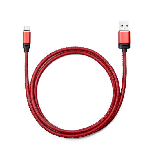PU Leather Stylish TYPE C Cable - 2M Length