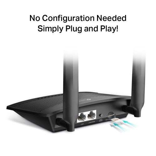 USED TP-LINK MR100 Wireless 300 Mbps N 4G LTE Router