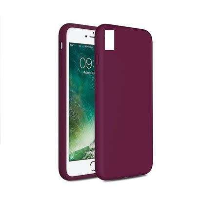 Silicone Slim Cover with micro fibre inside lining for Apple Iphone