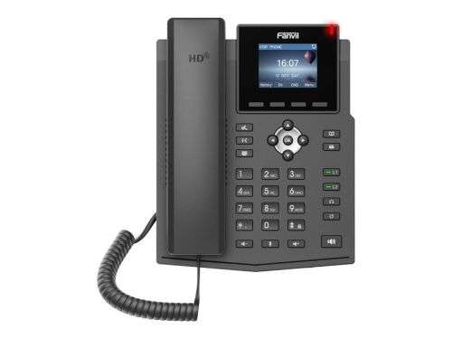 Fanvil 4SIP Colour Screen VoIP Phone with PSU | X3S V2 (Non-POE)