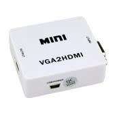 VGA to HDMI Converter - White