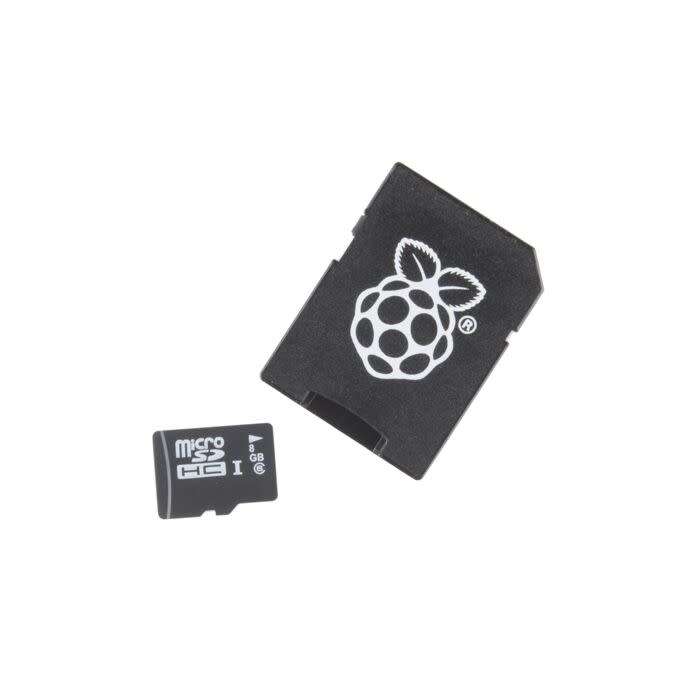Raspberry Pi Noobs Micro SD Card and Adapter - 1.4 - 8GB
