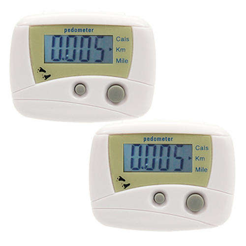 2-Pack Weight Loss Pedometer - Use with Blackberry or Android App