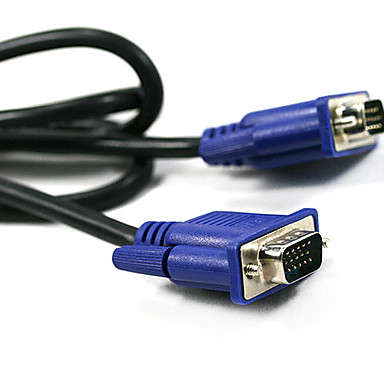 VGA Cable 1.8m Male to Male SVGA