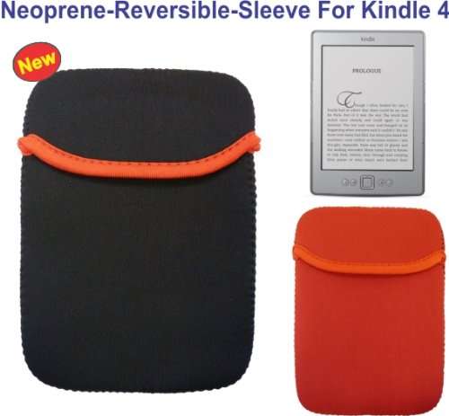 Soft Neoprene Bag Sleeve for For All Kindle E-Book Readers