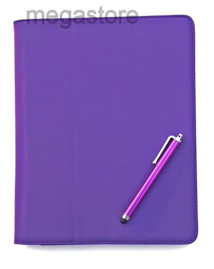 Apple Ipad 2/3/4 Purple Smart Cover + Free Matching Stylus + Screen Protector