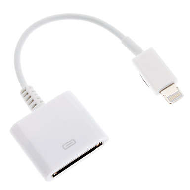 Apple Iphone/Ipad/Ipod Lightning to 30-pin Adapter