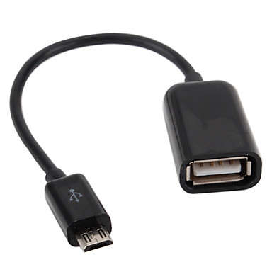 USB On-The-Go Host Cable for Samsung Galaxy S i9000 i9100 i9220 i9300 i9500 and more