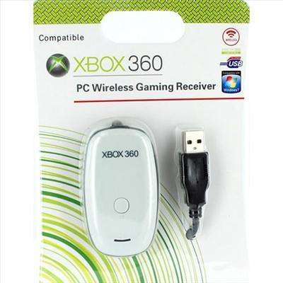XBOX 360 PC Wireless Gaming Receiver - White