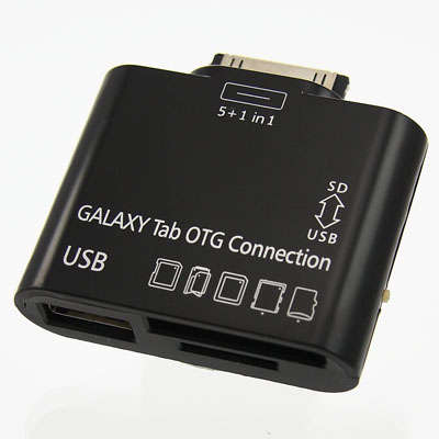5 in 1 USB OTG Connection Kit / 5 in 1 Card Reader / USB for Samsung Galaxy Tab 2 10.1 8.9 7.0
