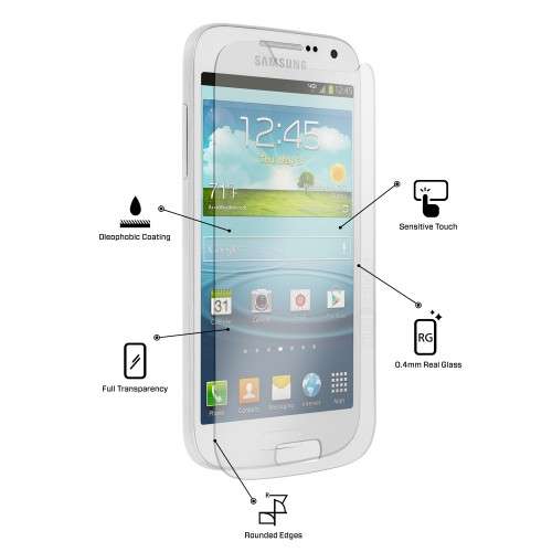 Samsung Galaxy S4 mini / i9190 Tempered Glass Screen Protector