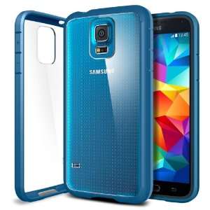 Samsung Galaxy S5 i9600 Bumper Skin Case with Clear Back Cover