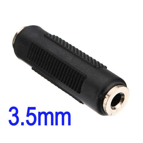 3.5mm Female to 3.5 mm Female F/F Stereo Audio Adapter Coupler