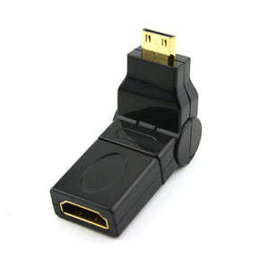 HDMI to Mini HDMI Rotating Swivel Adapter
