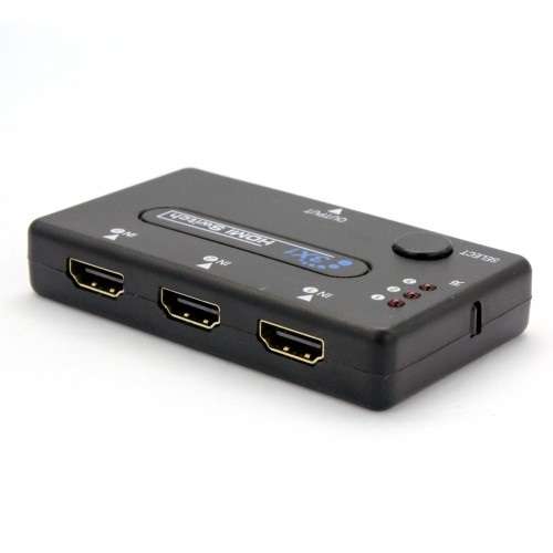 HDMI Selector Switch - 3 Input Slots with Remote