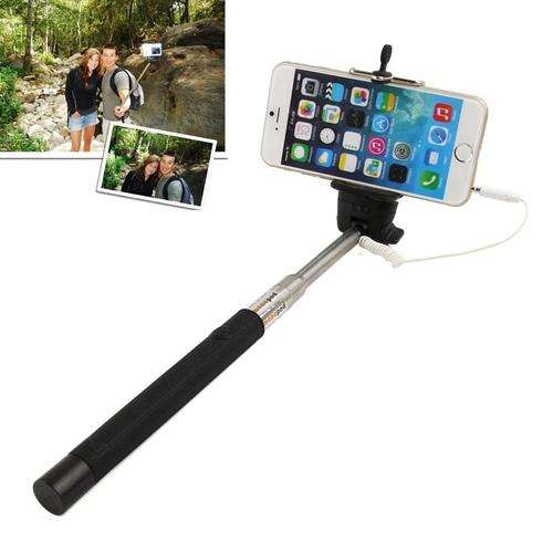Selfie Stick Built in Shutter Button - Samsung or Apple - Quality Product