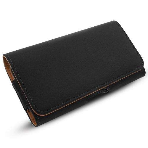 Black Side Pouch for Apple Iphone 6 Plus