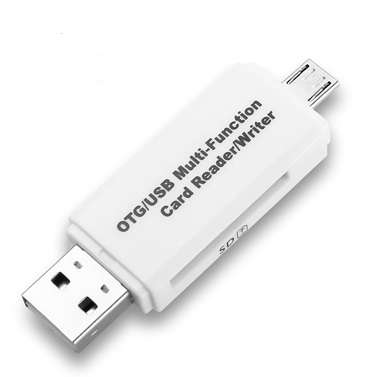 Micro USB 2 in 1 OTG SD/Micro SD Card Reader - Limited Time Special