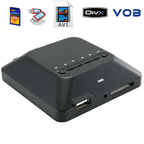 Media Player for TV that supports External USB Hard Drive + SD Card + USB