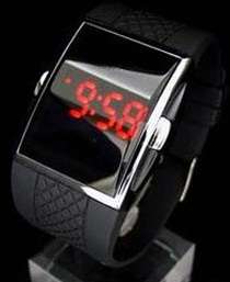 Stylish Ultra Modern Watch with Retro LED Display