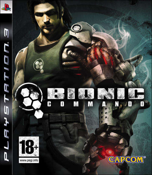 PS3 Bionic Commando Blue-Ray Game