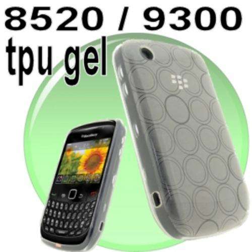 Soft Gel Clear TPU Skin / Case for Blackberry Curve 8520 9300