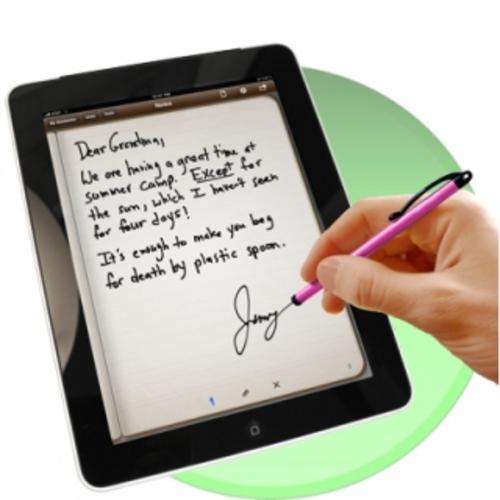 Newtech Ipad Stylus Pen with Fibre Tip // Drag, Slide, Write & Control // Also for Iphone Ipod Touch