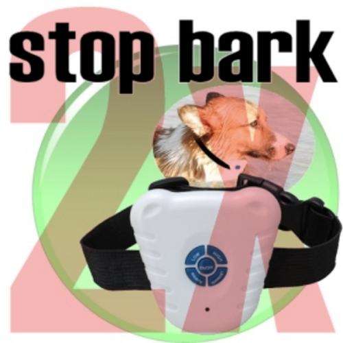 2 Pack Ultrasonic Bark-Stop Training Collar > NO SHOCKING