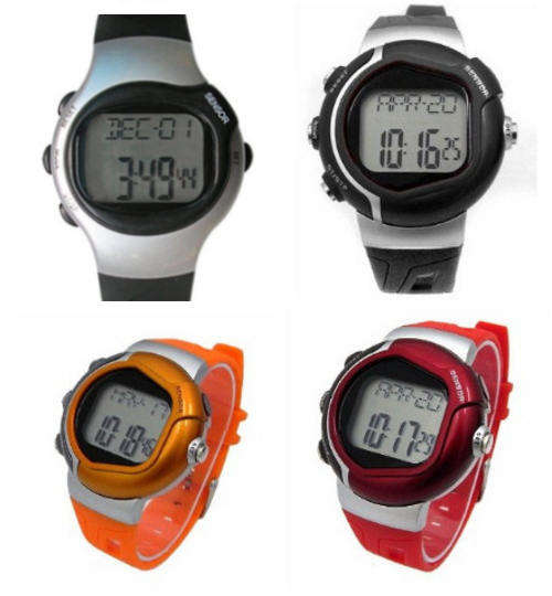 Digital Watch with Heart Rate / Pulse Monitor | 4 Style Choices