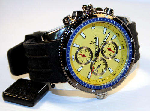 Initial Tactical Style Men's Watch - Yellow