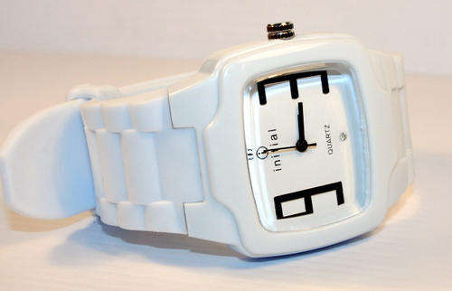 Initial Elegant Style Ladies Watch - Pure White