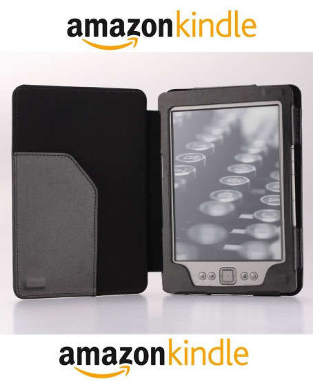 Amazon Kindle 4 Black Flip Case Cover --- Protective Pouch - Best Quality