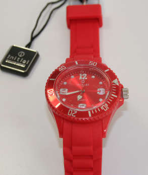 Super Trendy Initial Red Fashion Girls Ladies Watch