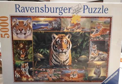 Ravensburger 5000 Piece Tiger Puzzle